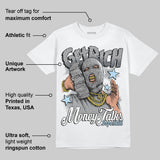 Wolf Grey 5s DopeSkill T-Shirt Get Rich Graphic