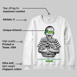 Green 'Scared Money Don't Make No Money' DopeSkill Graphic Sweatshirt