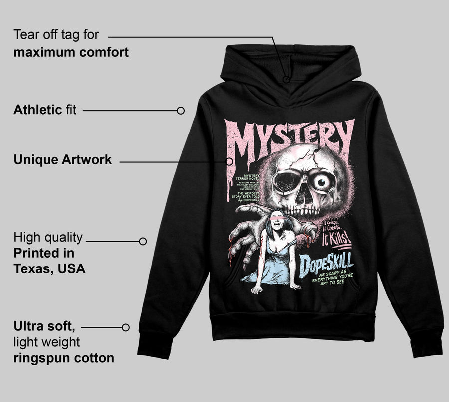 Medium Soft Pink 4s DopeSkill Hoodie Sweatshirt Mystery Ghostly Grasp Graphic