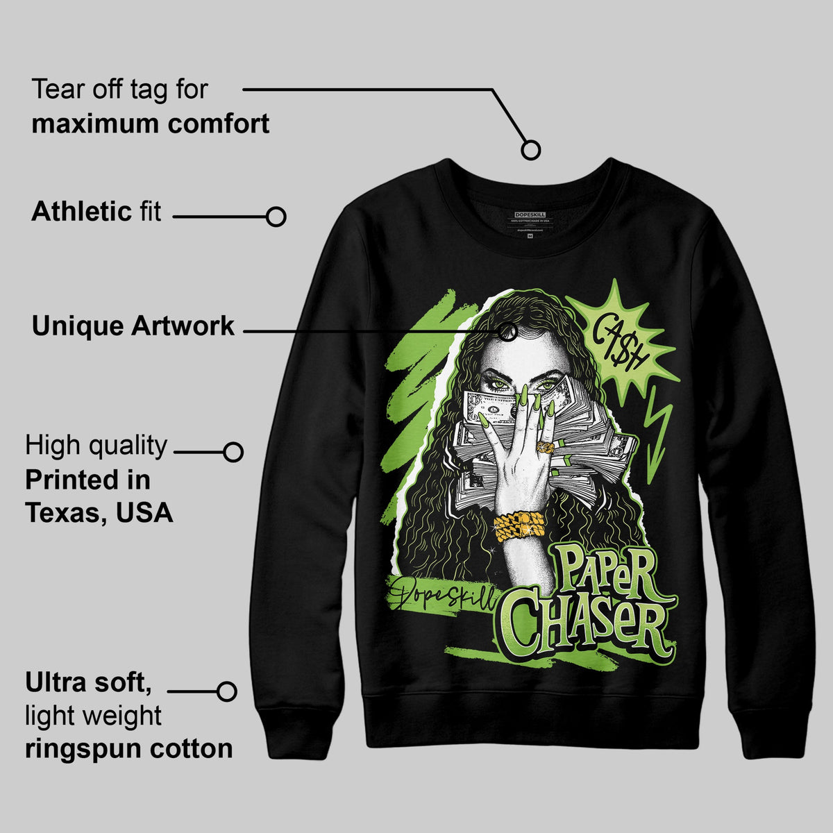 Max 95 OG 'Neon' DopeSkill Sweatshirt NPC Graphic