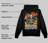 Yellow 'Laid Back' DopeSkill Graphic Hoodie