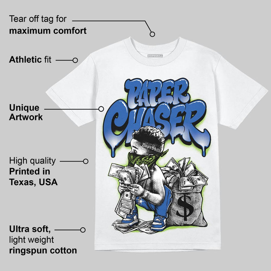 Griffey Max 1 'Varsity Royal' DopeSkill T-Shirt Paper Chaser Boy Graphic