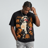 'Orange Citrus' 3s DopeSkill T-Shirt Built Different Graphic
