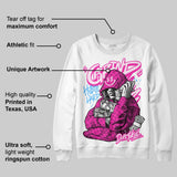 Pink 'Grind Pray' DopeSkill Graphic Sweatshirt
