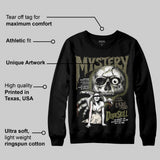 Medium Olive 3s DopeSkill Sweatshirt Mystery Ghostly Grasp Graphic