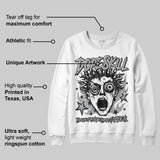 Wolf Grey 5s DopeSkill Sweatshirt Root of Evil Graphic