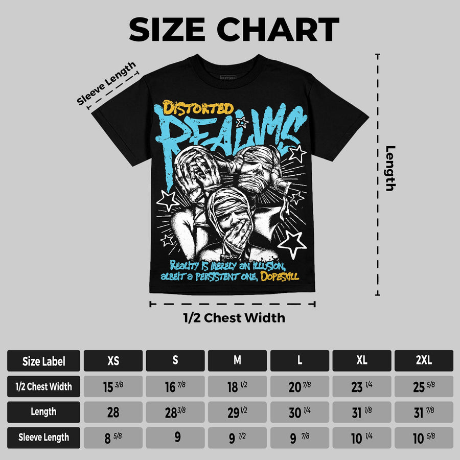 Gamma 11s Oversize Print 'Distorted Realms' DopeSkill Graphic T-shirt
