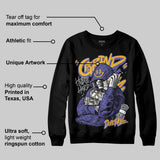 Lakers 4s DopeSkill Sweatshirt Grind Pray Graphic