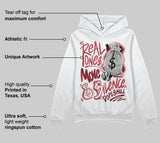 Valentine’s Day 4s DopeSkill Hoodie Sweatshirt Real Ones Move In Silence Graphic