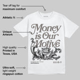 Cave Stone 4s DopeSkill T-Shirt Money Is Our Motive Typo Graphic
