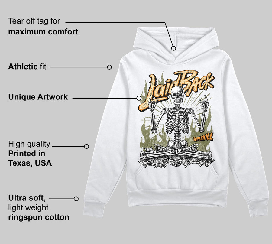 Olive 'Laid Back' DopeSkill Graphic Hoodie