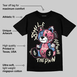 “Self-Expression” 1s DopeSkill T-Shirt Smile Through The Pain Graphic