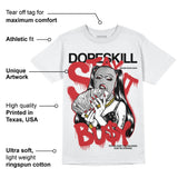 Red Taxi 12s DopeSkill T-Shirt Stay It Busy Graphic
