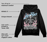 Medium Soft Pink 4s DopeSkill Hoodie Sweatshirt Laid Back Graphic