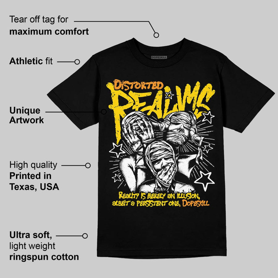 Yellow Ochre 6s DopeSkill T-Shirt Distorted Realms Graphic