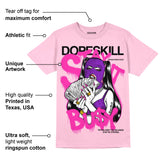 Pink Collection DopeSkill Pink T-shirt Stay It Busy Graphic