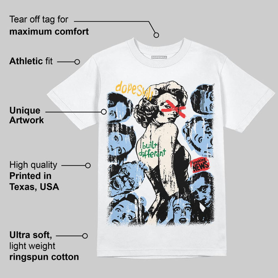 Clips 1s DopeSkill T-Shirt Built Different Graphic