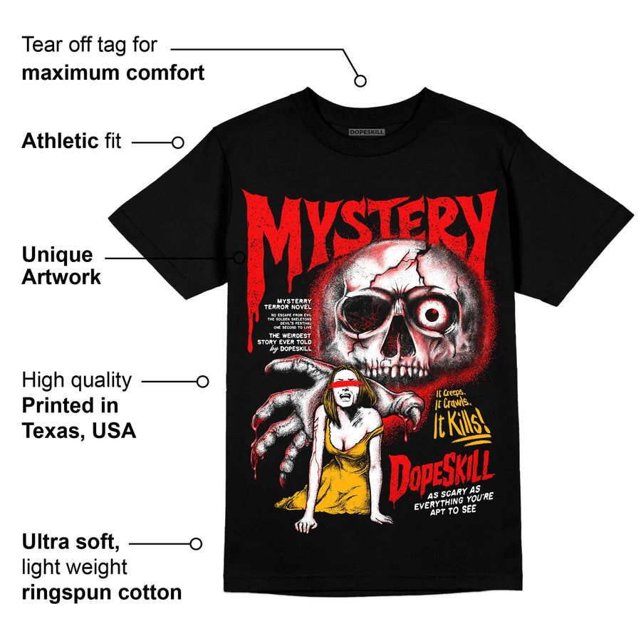 Red Collection DopeSkill T-Shirt Mystery Ghostly Grasp Graphic