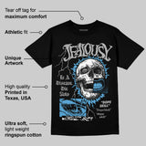 University Blue 14s DopeSkill T-Shirt Jealousy Graphic