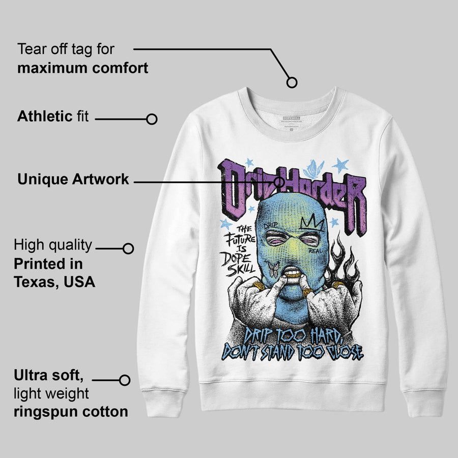 University Blue Collection DopeSkill Sweatshirt Drip Harder Graphic