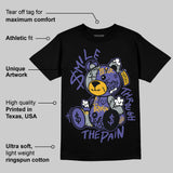 Lakers 4s DopeSkill T-Shirt Smile Through The Pain Graphic