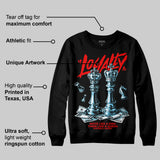 Red 'Loyalty' DopeSkill Graphic Sweatshirt
