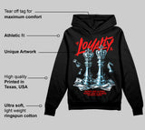 Red 'Loyalty' DopeSkill Graphic Hoodie
