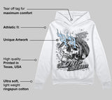 Wolf Grey 5s DopeSkill Hoodie Sweatshirt Drip Season Graphic