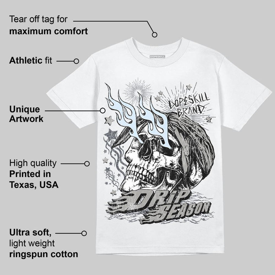 Cool Grey 11s DopeSkill T-Shirt Drip Season Graphic