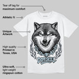 Wolf Grey 5s DopeSkill T-Shirt Wolf Grey Graphic