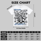 Flint Grey 9s Oversize Print 'Distorted Realms' DopeSkill Graphic T-shirt