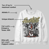 Olive Collection DopeSkill Sweatshirt Heartless Graphic