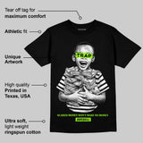 Neon Green 'Scared Money Don't Make No Money' DopeSkill Graphic T-Shirt