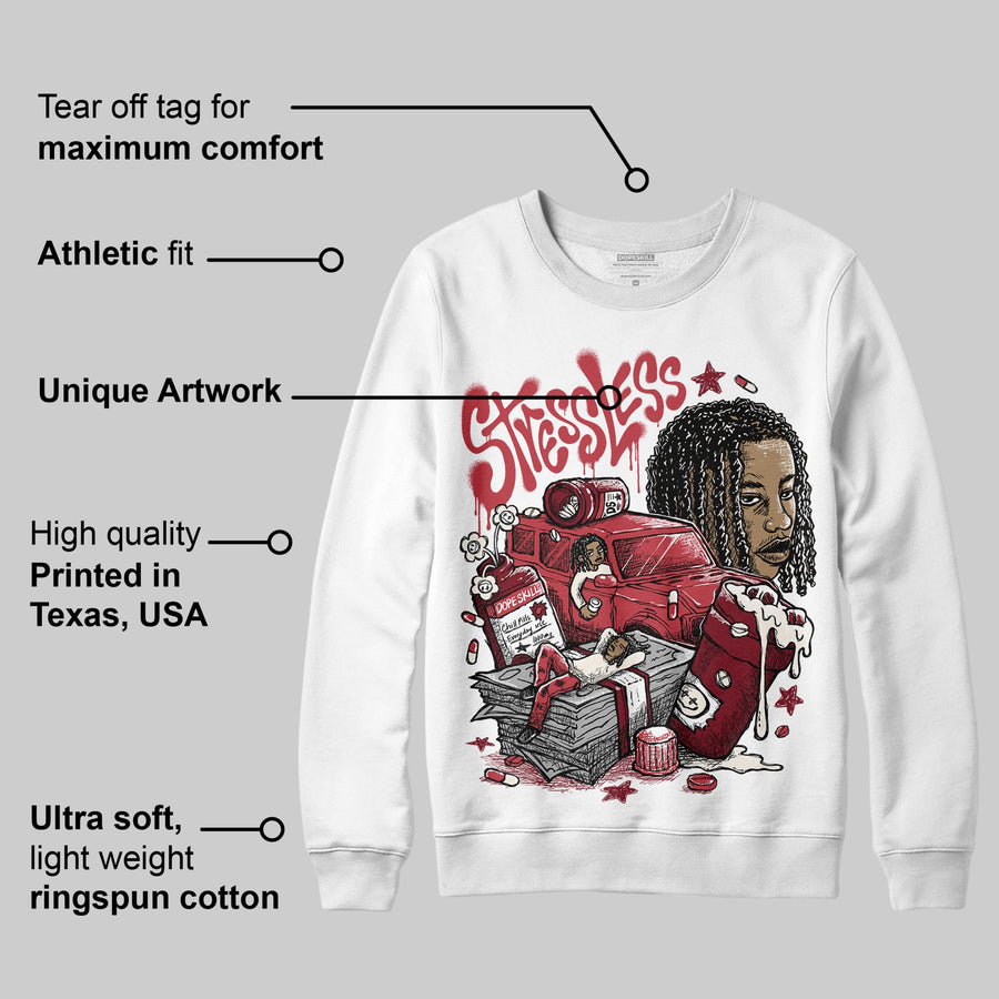 Valentine’s Day 4s DopeSkill Sweatshirt Stressless Graphic