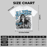 Legend Blue 11s Oversize Print 'No Money No Lust' DopeSkill Graphic T-shirt