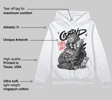 Grey 'Grind Pray' DopeSkill Graphic Hoodie