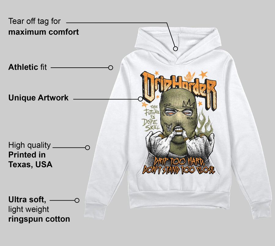 Olive Collection DopeSkill Hoodie Sweatshirt Drip Harder Graphic