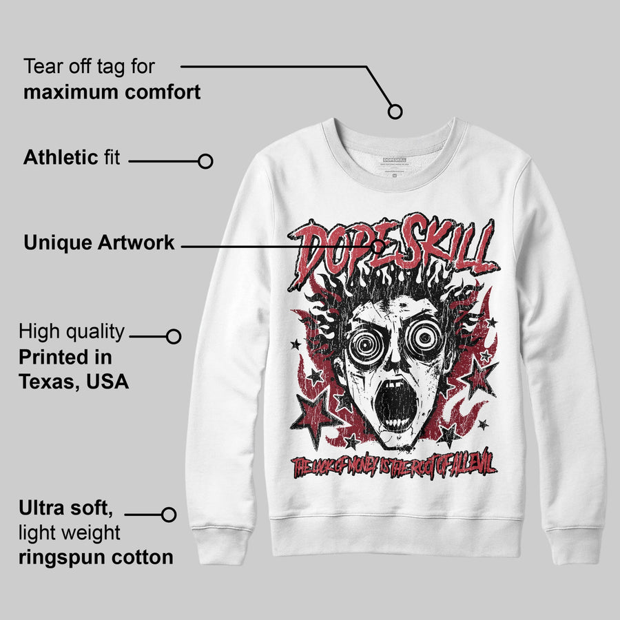 Valentine’s Day 4s DopeSkill Sweatshirt Root of Evil Graphic