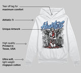 University Blue Collection DopeSkill Hoodie Sweatshirt Heartless Graphic