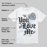 Wolf Grey 5s DopeSkill T-Shirt You’re Lost Without Me Graphic