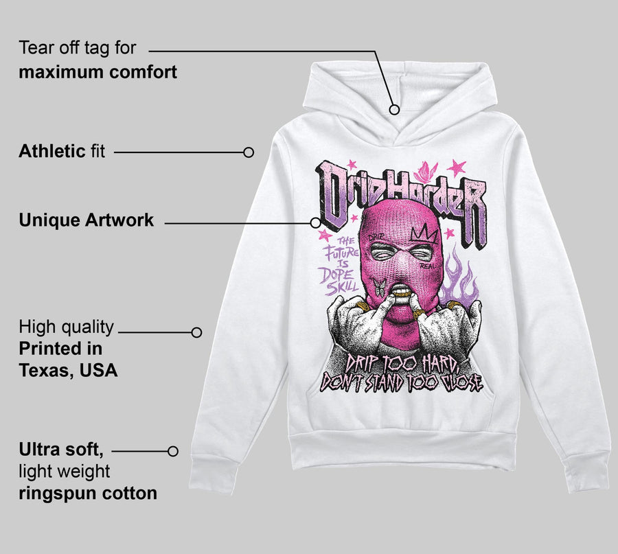 Pink Collection DopeSkill Hoodie Sweatshirt Drip Harder Graphic