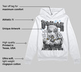 Wolf Grey 5s DopeSkill Hoodie Sweatshirt Drip Harder Graphic