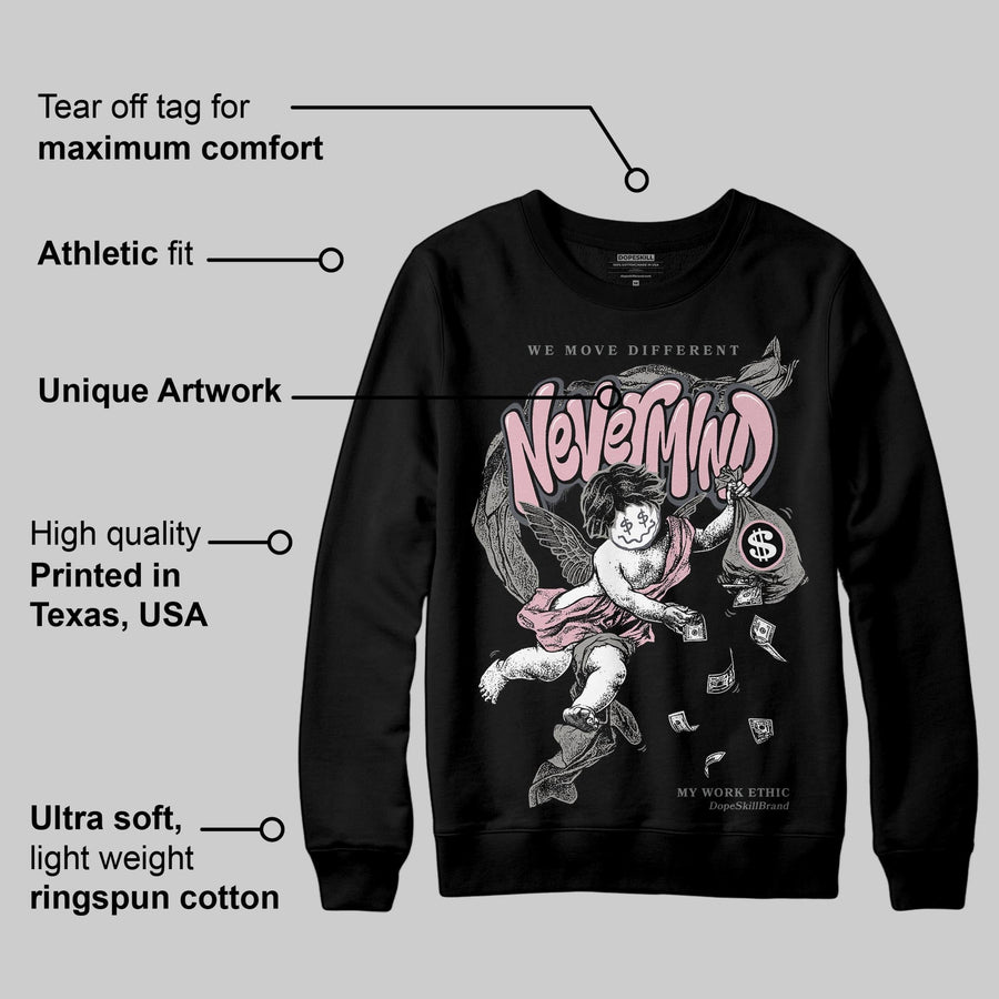 Max 95 OG “Pink Foam” DopeSkill Sweatshirt Nevermind Graphic