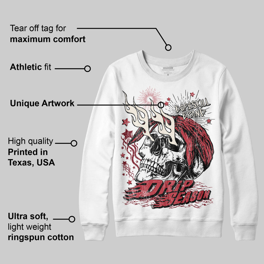Valentine’s Day 4s DopeSkill Sweatshirt Drip Season Graphic