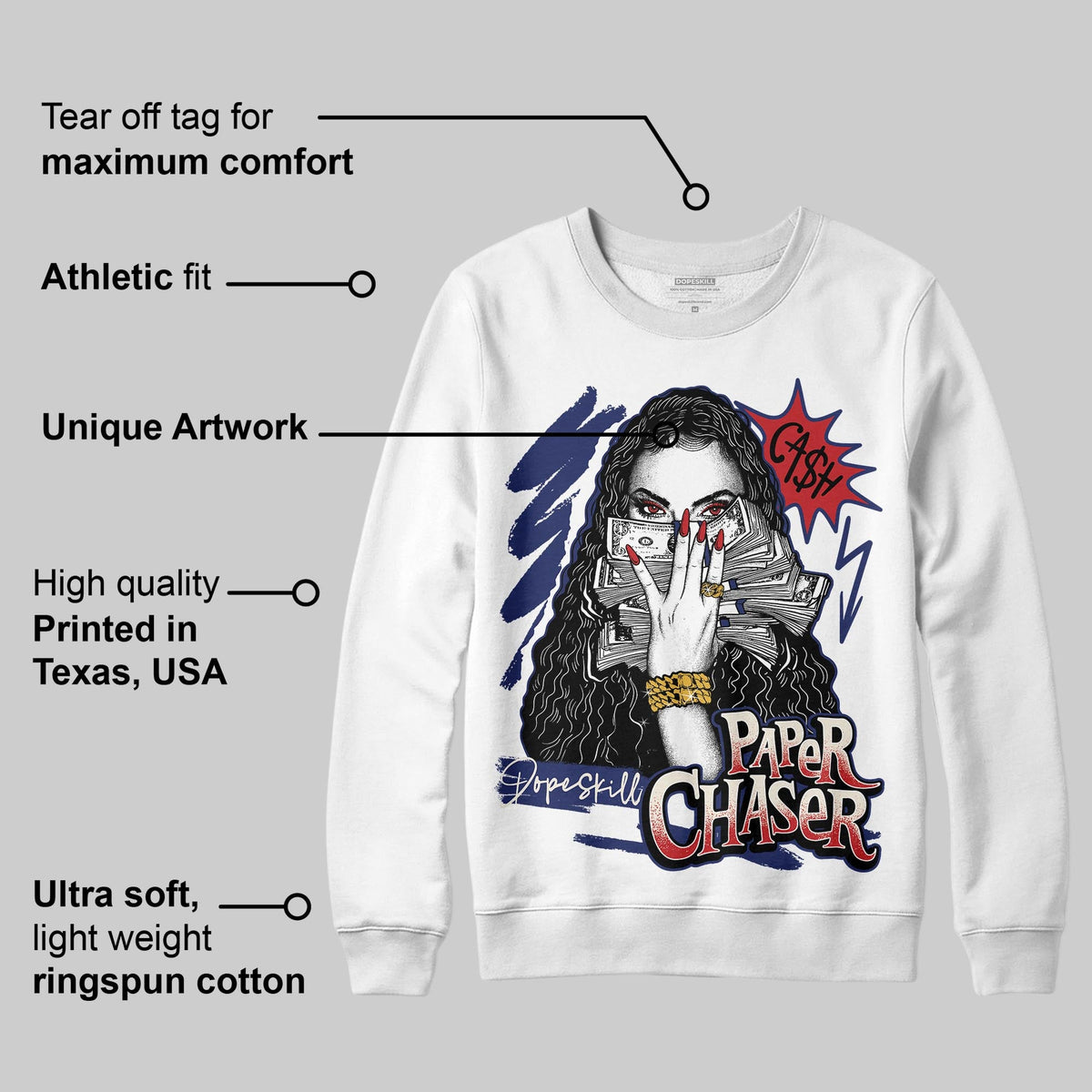 Rare Air 11s DopeSkill Sweatshirt NPC Graphic