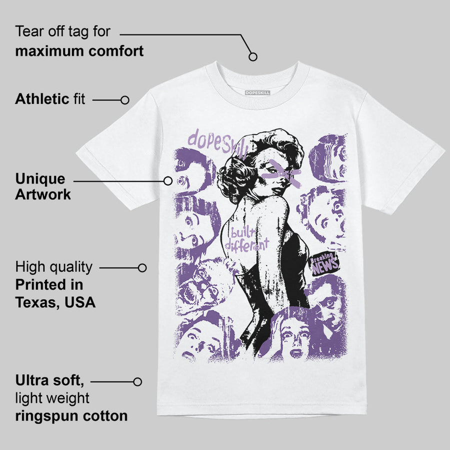 Hydrangeas 10s DopeSkill T-Shirt Built Different Graphic