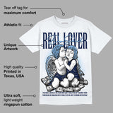 Midnight Navy 5s DopeSkill T-Shirt Real Lover Graphic