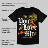 Black Tour Yellow AJ 4 Thunder DopeSkill T-Shirt You’re Lost Without Me Graphic