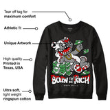 Dunk Panda White Black DopeSkill Sweatshirt Born To Be Rich Graphic
