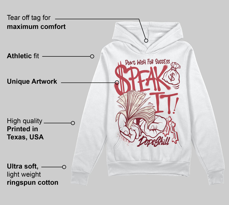 Valentine’s Day 4s DopeSkill Hoodie Sweatshirt Speak It Graphic